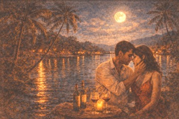 Noche romantico en Palo Blanco